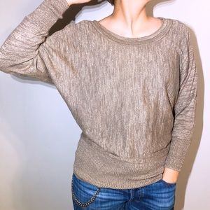 APT.9 blouse gold color